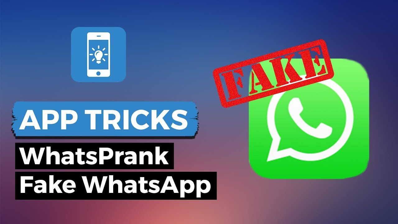 Como fazer whatsapp fake com o app whatsjoke 6
