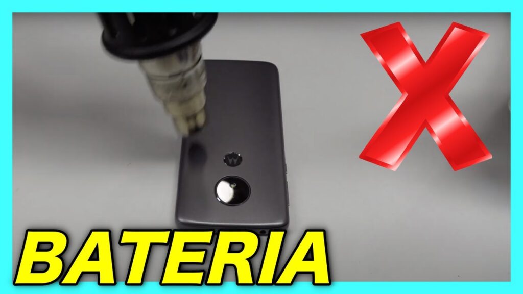 Como colocar a bateria no moto e5 play 1