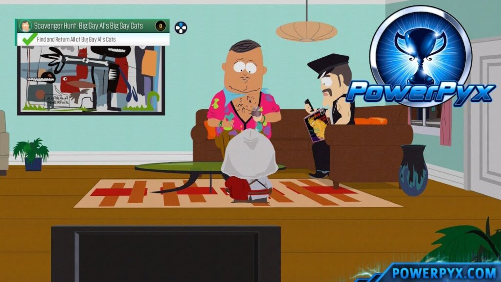 Como encontrar os gatos perdidos em south park the fractured but whole 1