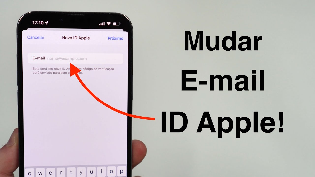 Como mudar seu e mail usado na apple id para um novo icloud 5