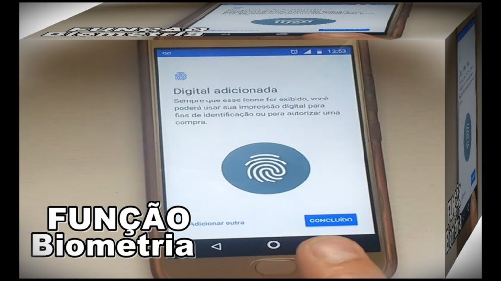 Como configurar o leitor de digitais do moto g5 plus 1