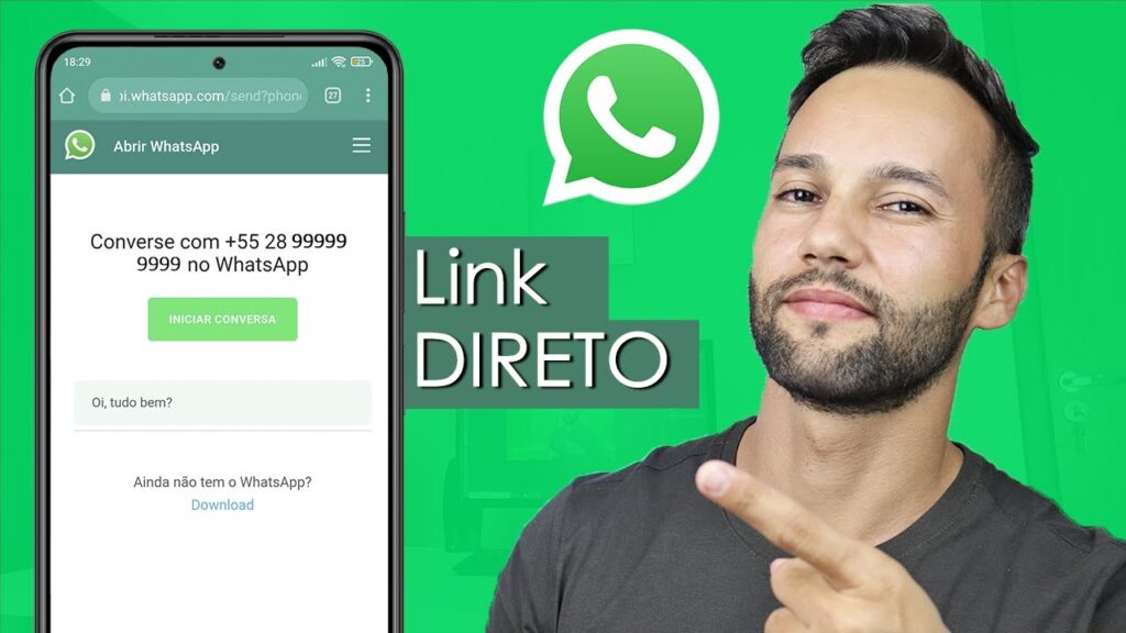 Como criar um link direto para seu numero do whatsapp com whatslink 1