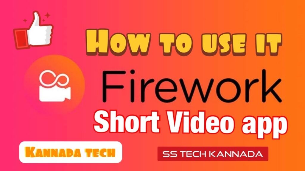 Como usar o firework app de videos curtos 1