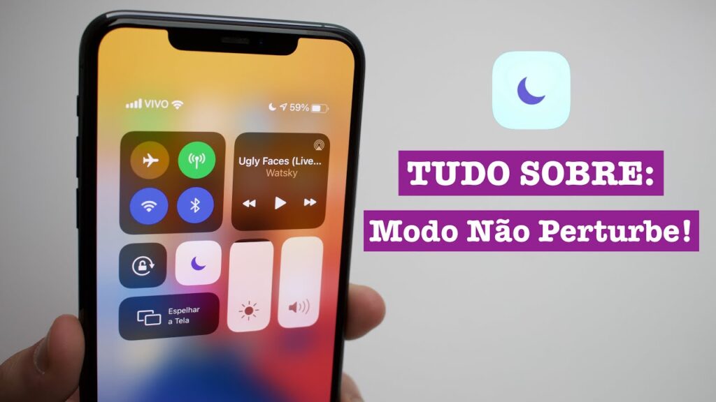 Como usar o modo nao perturbe do iphone no carro 1