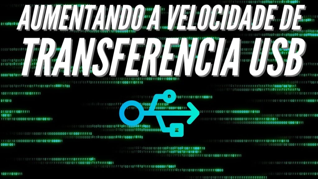 Como aumentar a velocidade de transferencia do usb no pc windows 1