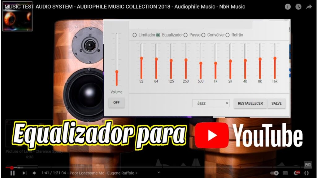 Como equalizar som de videos do youtube com plugin para chrome 1