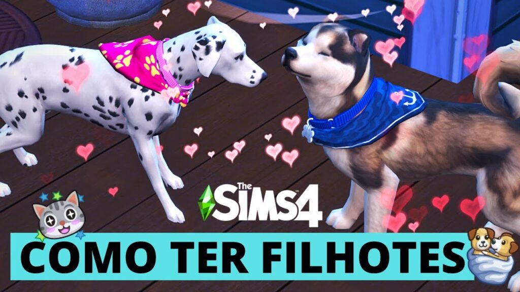 Como ter filhotes em the sims 4 gatos e caes 1