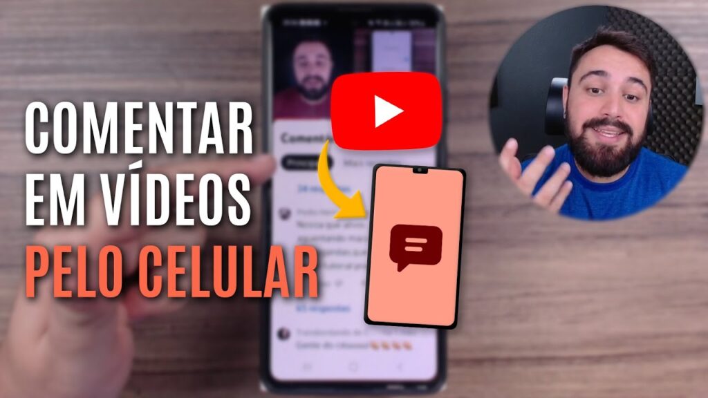 Como comentar em videos do youtube pelo celular 1