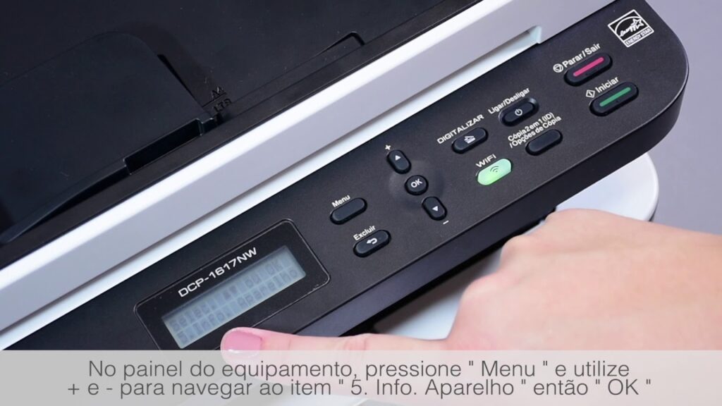 Como ativar o modo continuo do toner na impressora da brother 1
