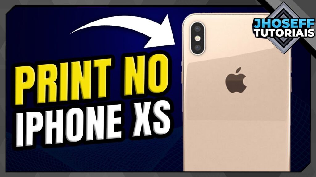 Como tirar print no iphone xs 1