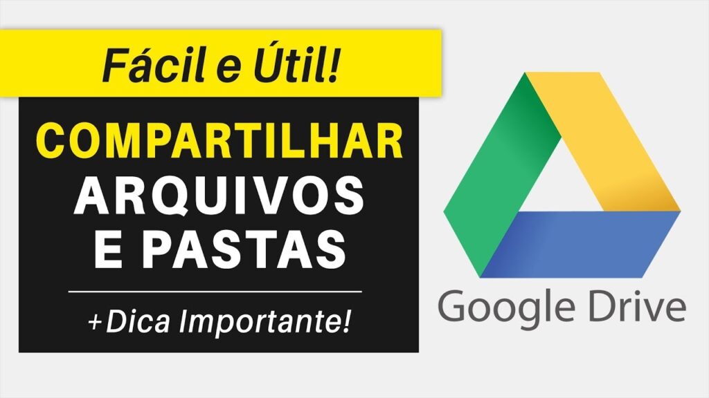 Como compartilhar arquivo no google drive 1