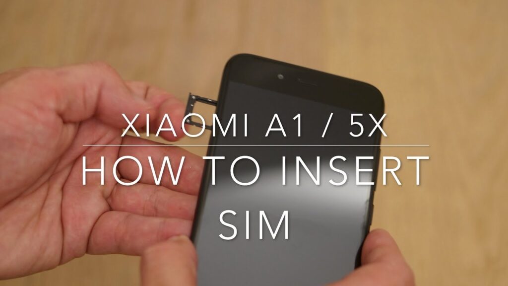 Como colocar chip no xiaomi mi 5x 1