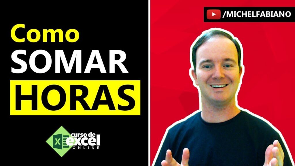 Como somar horas no excel 1