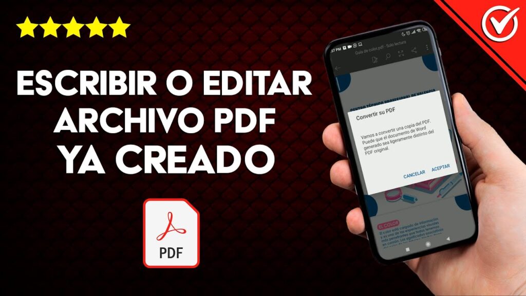Como editar pdf pelo celular 1
