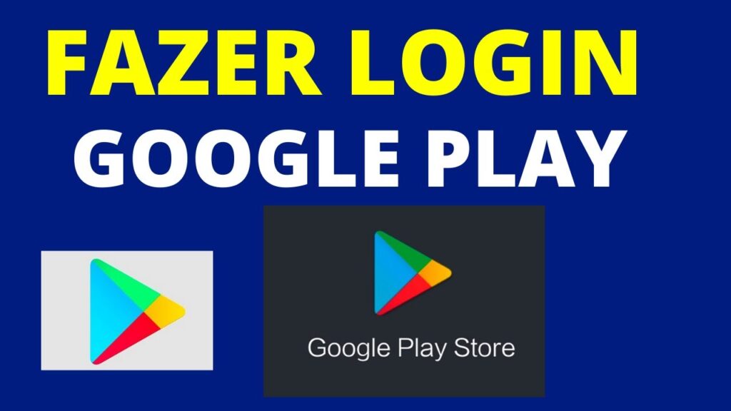 Como fazer login na conta do google play 1