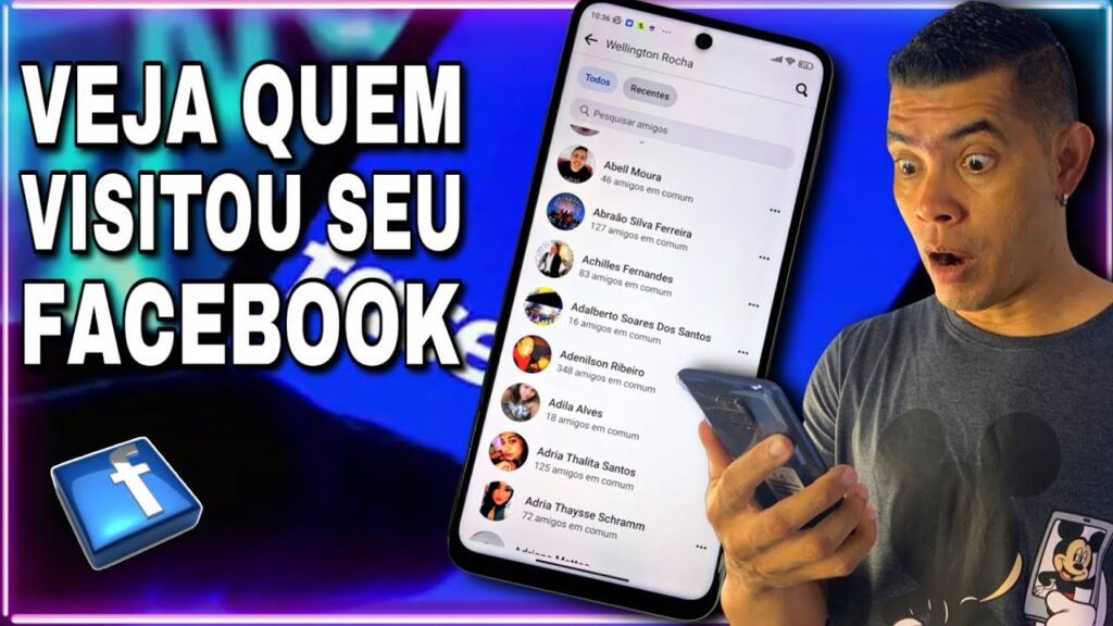 Como o seu perfil do facebook aparece para outras pessoas pelo celular 1