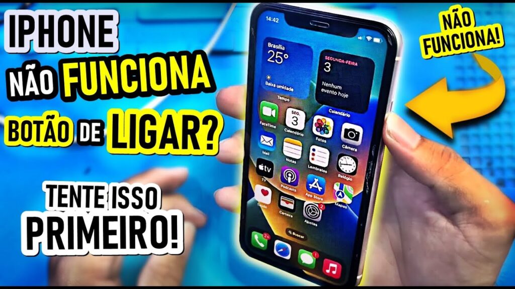 Como desligar iphone com problema no botao de ligadesliga 1