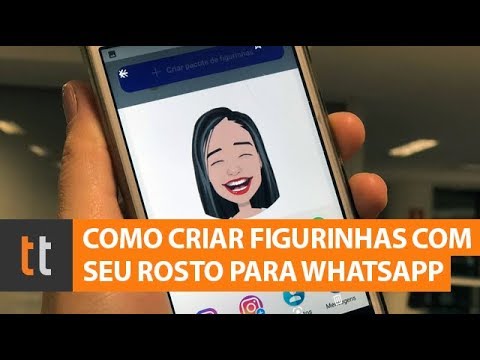 Como criar figurinhas para whatsapp com a sua cara com o app mirror 1