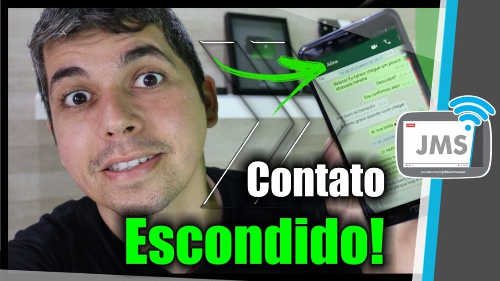 Como esconder contato do whatsapp 1