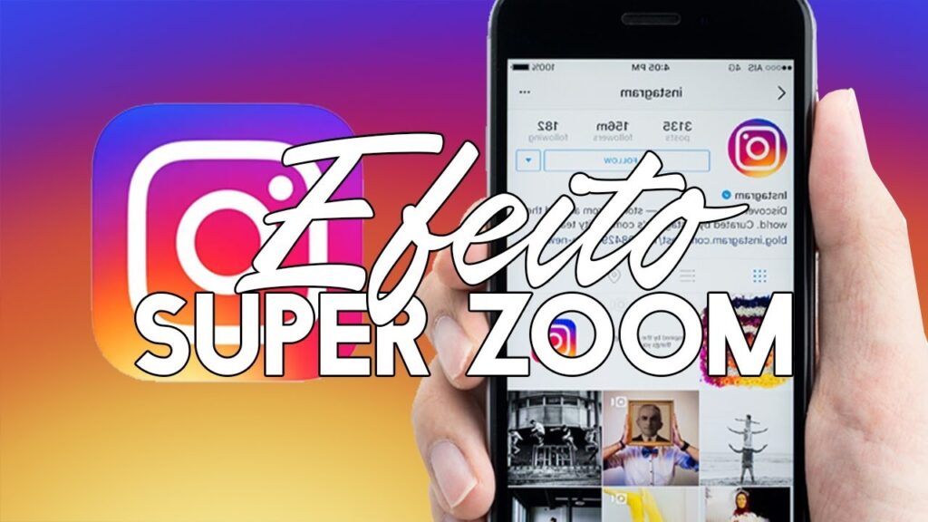 Como usar os novos efeitos de superzoom do instagram 1