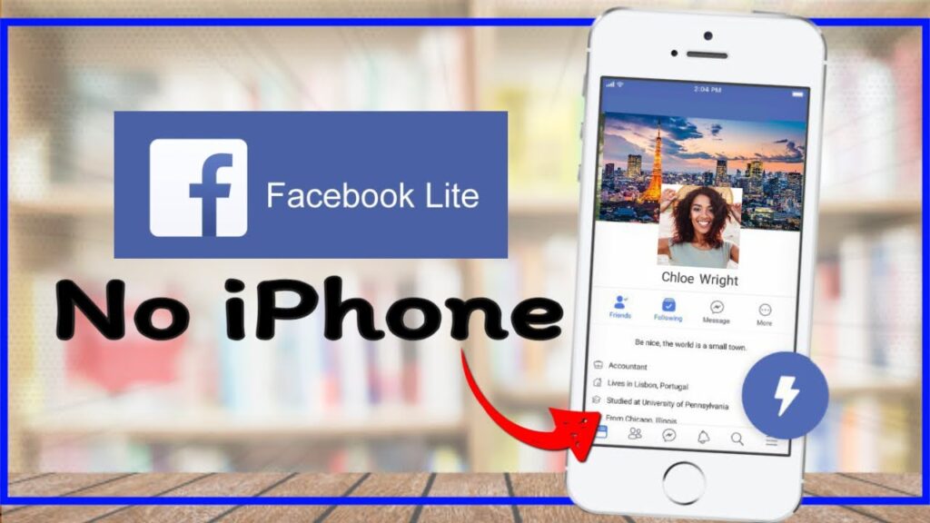 Como baixar e usar o facebook lite para iphone ios 1