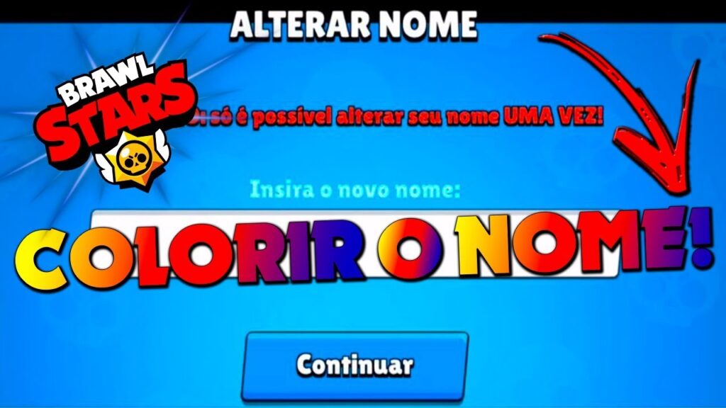 Como mudar a cor do nome no brawl stars game para android e ios 1