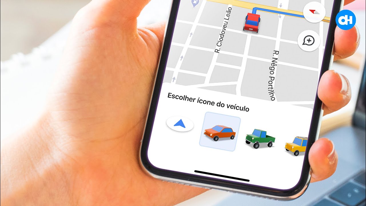 COMO MUDAR O VE CULO NO GOOGLE MAPS visual data 5