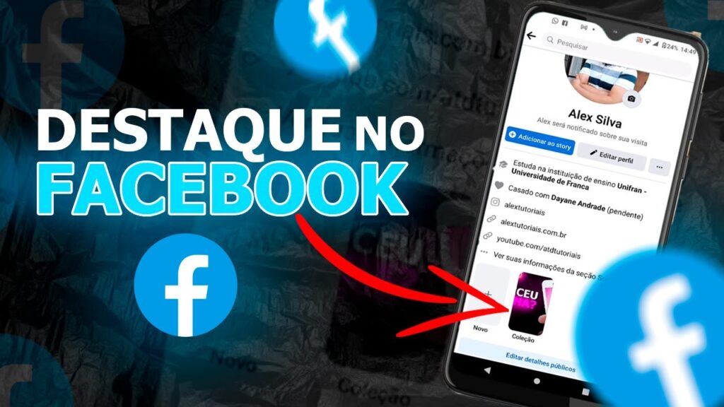 Como destacar um album de fotos no seu perfil do facebook 1