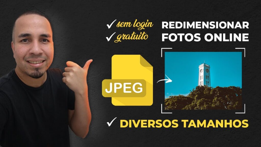 Como redimensionar imagem para redes sociais online sem instalar nada 1