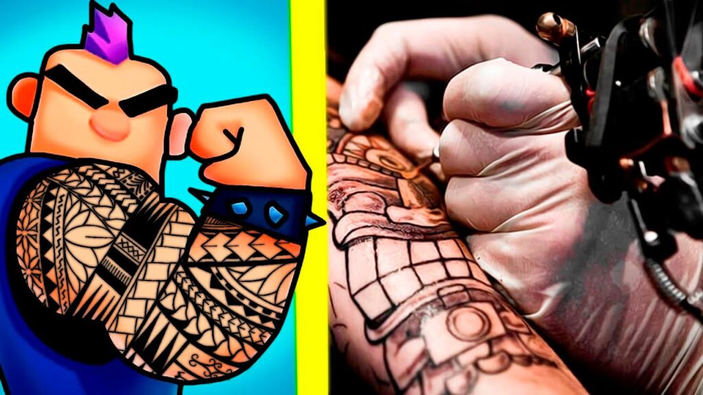 Como jogar o ink inc tattoo drawing game que faz sucesso nos celulares 1
