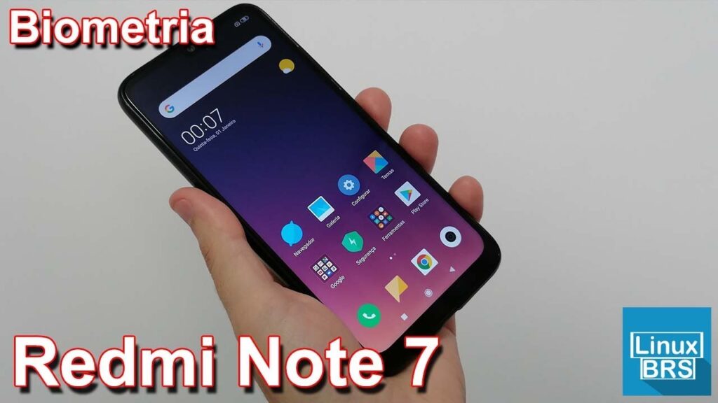 Como cadastrar impressao digital no redmi note 7 xiaomi 1