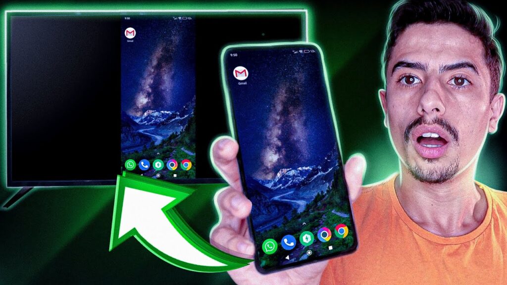 Como enviar filmes e series da netflix no celular para uma smart tv aoc 1