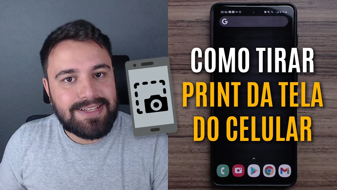 Como tirar print screen no celular 1