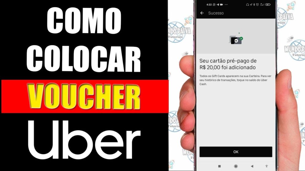 Como enviar um vale presente para corridas no uber 1