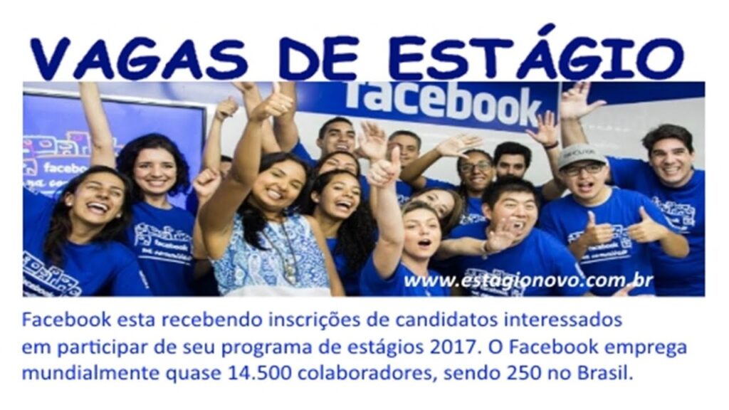 Como encontrar vaga de estagio pelo facebook 1