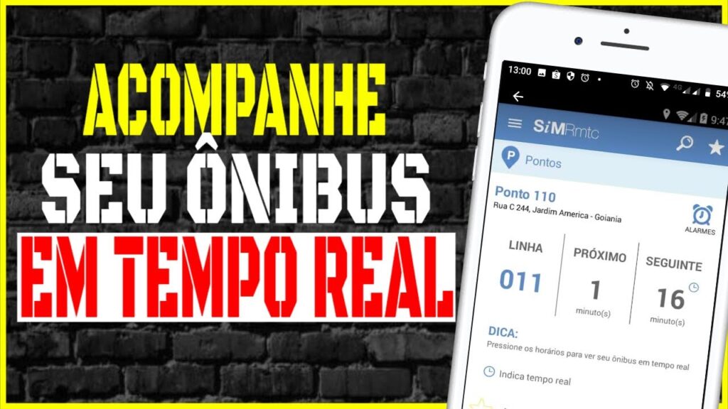 Como usar o aplicativo cade o onibus para acompanhar rota em tempo real 1