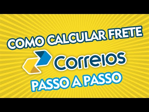Como calcular frete dos correios pelo computador 1