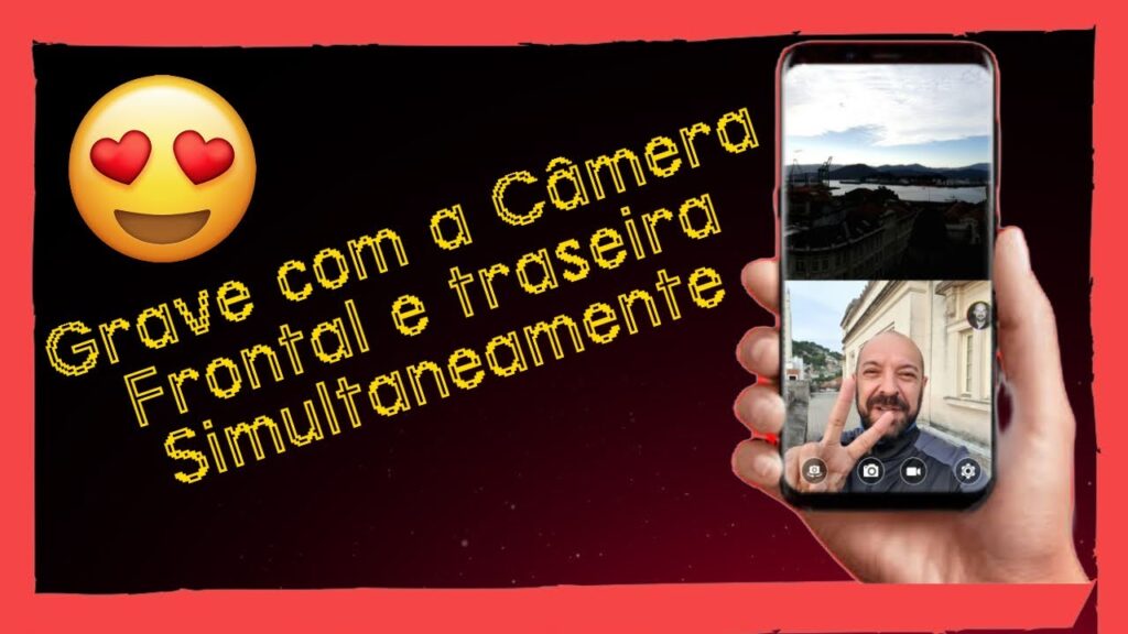 Como tirar fotos com duas cameras ao mesmo tempo no galaxy s8 1