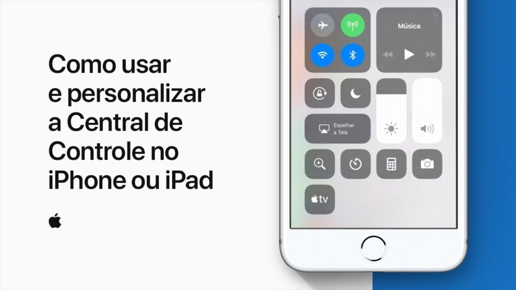 Como personalizar a central de controle do iphone 1