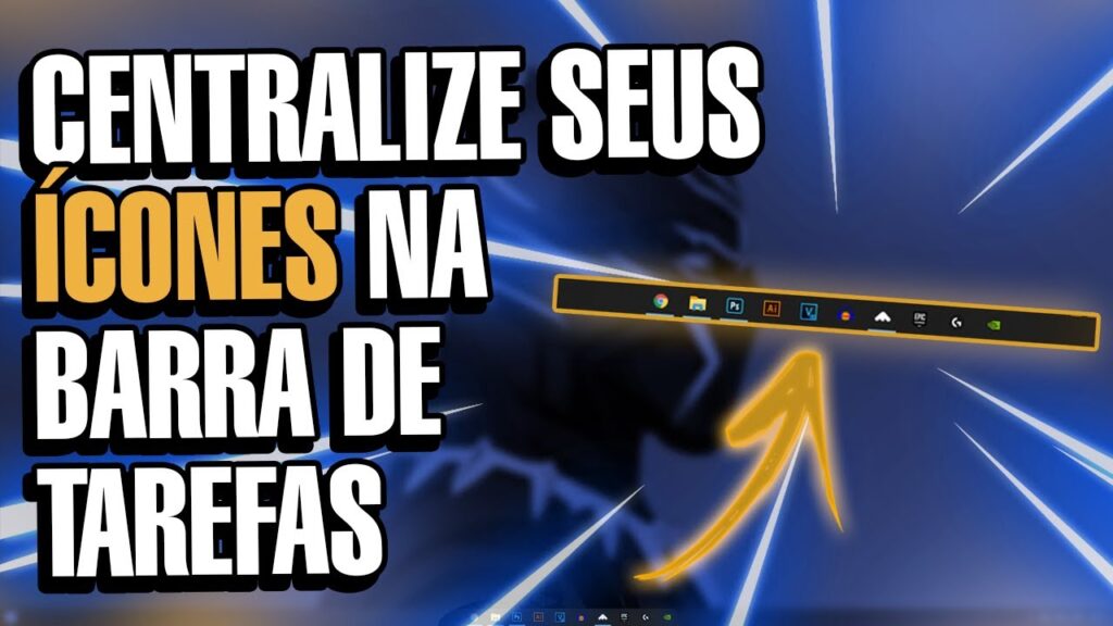 Como deixar a sua barra de tarefas personalizada no windows 10 1