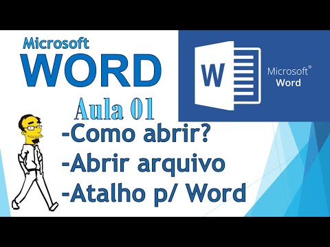 Como criar um atalho para o ultimo documento aberto no word 1