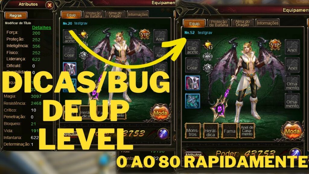 Como subir de nivel rapido em legend online com dicas simples 1