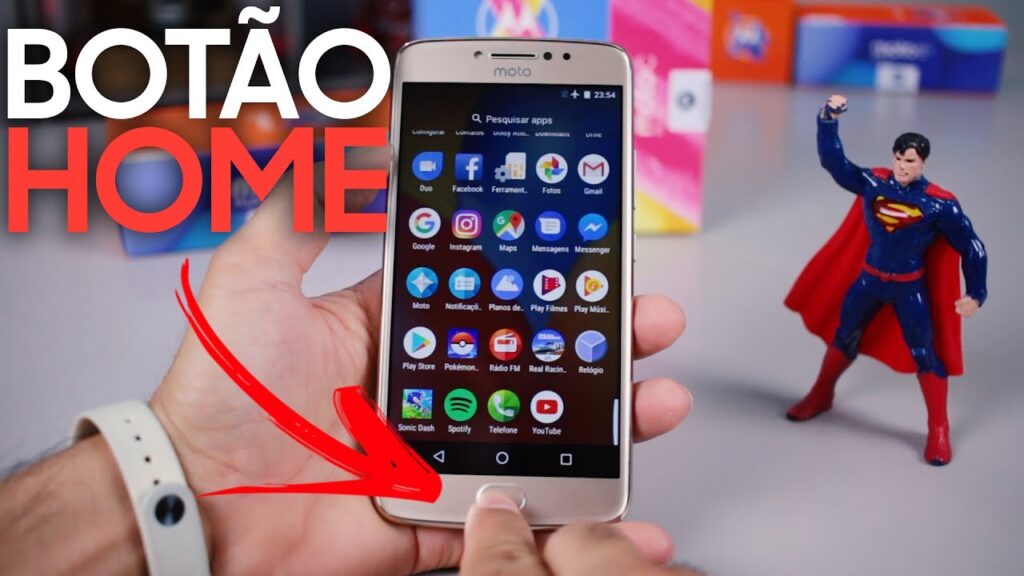 Como configurar o bloqueio de tela no moto e4 1
