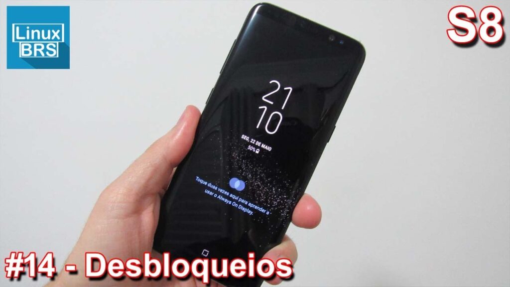 Como cadastrar uma impressao digital no galaxy s8 1