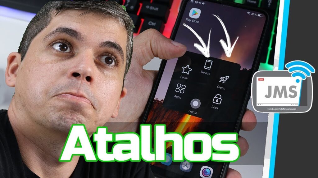 Como adicionar atalhos no estilo da apple touchbar ao android 1