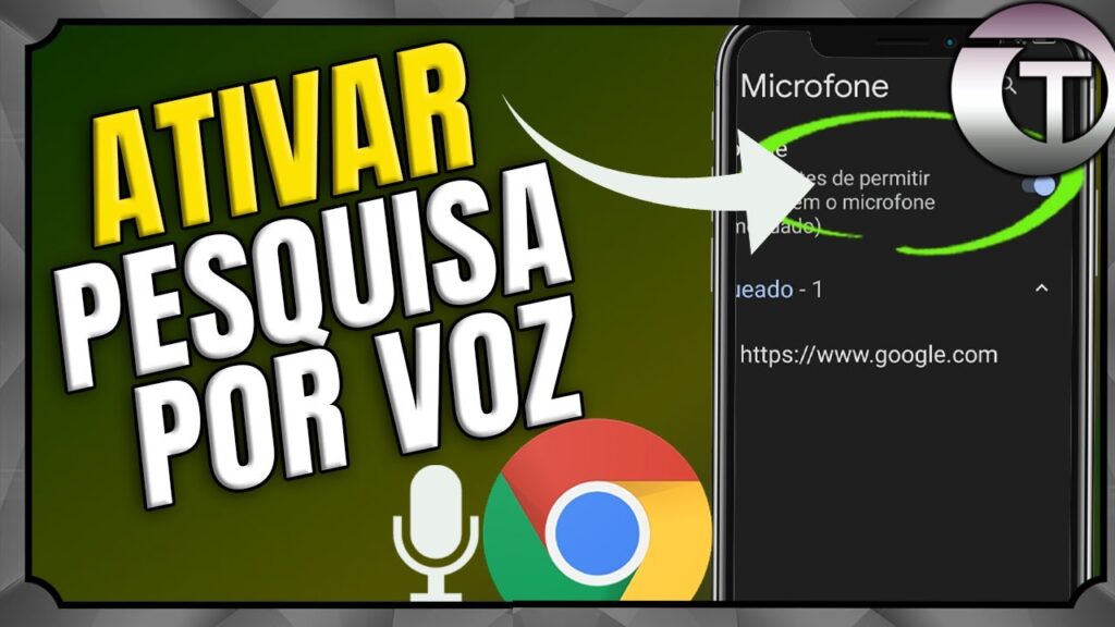 Como usar a pesquisa por voz do google chrome para iphone 1
