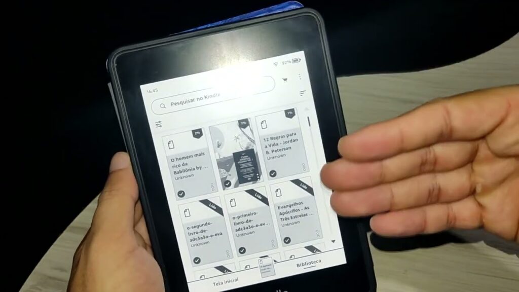 Como usar o navegador do kindle para acessar a internet 1