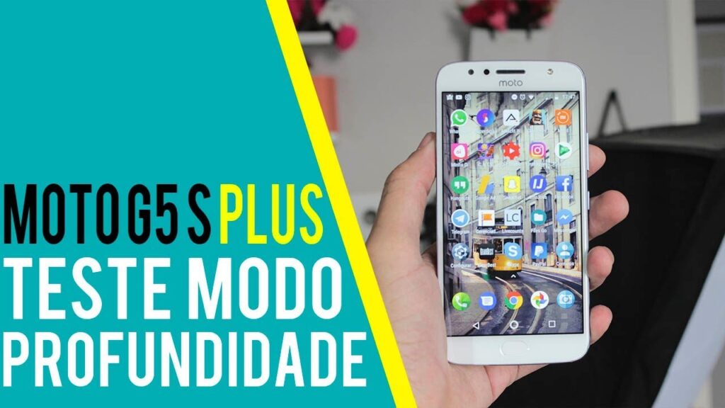 Como tirar foto em modo profundidade com o moto g5s plus 1