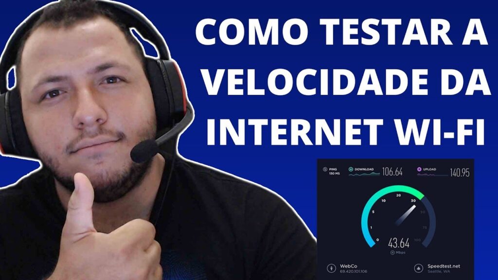 Como testar a velocidade do 4g e wi fi em um unico app 1
