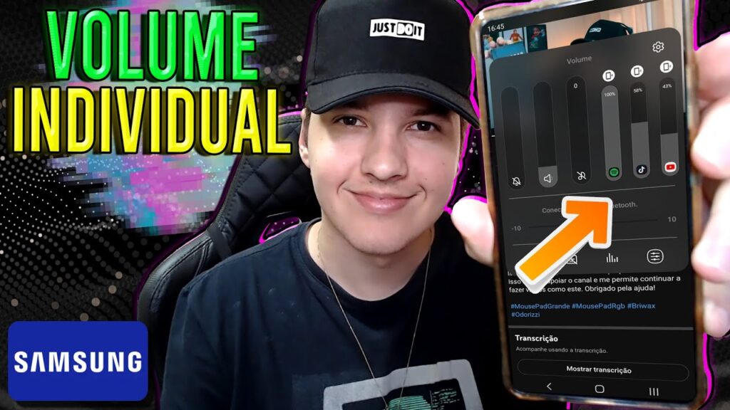 Como ter o controle de volume individual do android p em qualquer celular 1